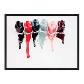 Quadro Decorativo Esmaltes Coloridos Quadro Decorativo Esmaltes Coloridos