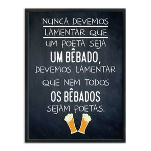 Quadro Decorativo Frase: "Nunca Devemos Lamentar..." Quadro Decorativo Frase: "Nunca Devemos Lamentar..."