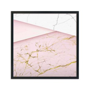 Quadro Decorativo Geométrico Detalhes Dourado Quadro Decorativo Geométrico Detalhes Dourado