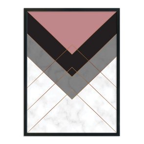 Quadro Decorativo Geométrico Linhas Douradas Quadro Decorativo Geométrico Linhas Douradas