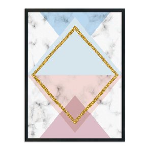 Quadro Decorativo Geométrico Losango Quadro Decorativo Geométrico Losango