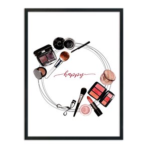 Quadro Decorativo Happy Quadro Decorativo Happy