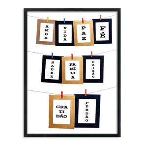 Quadro Decorativo Lavanderia Amor Vida Paz Fé Saúde Família Paixão Graditão Perdão Quadro Decorativo Lavanderia Amor Vida Paz Fé Saúde Família Paixão Graditão Perdão