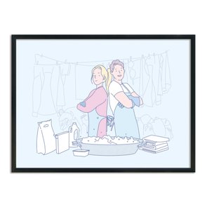 Quadro Decorativo Lavanderia Casal Na Lavanderia Quadro Decorativo Lavanderia Casal Na Lavanderia