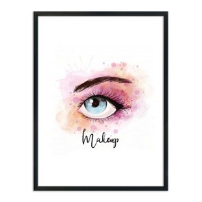 Quadro Decorativo Makeup Quadro Decorativo Makeup