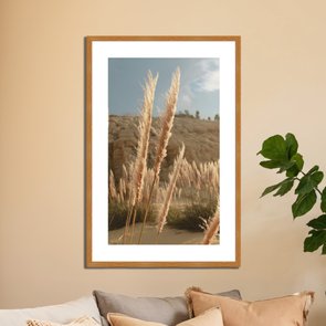 Quadro Decorativo Natureza Minimalista Plantas Secas Quadro Decorativo Natureza Minimalista Plantas Secas