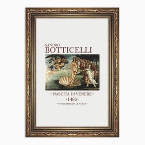 Quadro Decorativo O Nascimento de Vênus de Sandro Botticelli Quadro Decorativo O Nascimento de Vênus de Sandro Botticelli
