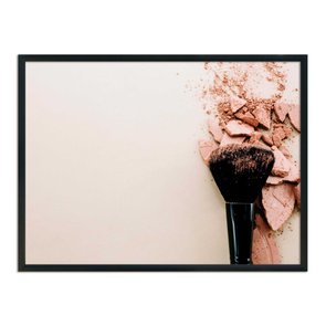 Quadro Decorativo Pincel Preto Quadro Decorativo Pincel Preto