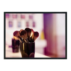 Quadro Decorativo Pote de Pincéis Quadro Decorativo Pote de Pincéis