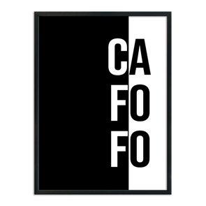 Quadro Decorativo Preto e Branco Cafofo Quadro Decorativo Preto e Branco Cafofo