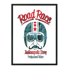 Quadro Decorativo Road Race Quadro Decorativo Road Race