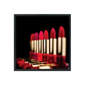 Quadro Decorativo Salão De Beleza Batons Vermelho Quadro Decorativo Salão De Beleza Batons Vermelho