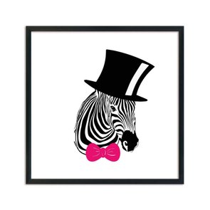 Quadro Decorativo Zebra Pop Art Quadro Decorativo Zebra Pop Art