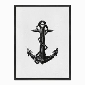 Quadro em Tela Canvas Âncora Quadro em Tela Canvas Âncora