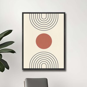 Quadro Em Tela Canvas Bauhaus Formas e Curvas Quadro Em Tela Canvas Bauhaus Formas e Curvas