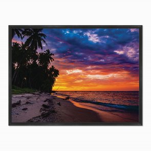 Quadro em Tela Canvas Céu Colorido Quadro em Tela Canvas Céu Colorido