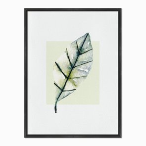 Quadro em Tela Canvas Folha de Árvore Quadro em Tela Canvas Folha de Árvore