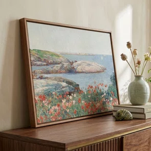 Quadro Em Tela Canvas "Papoulas, Ilhas de Shoals" de Frederick Childe Hassam