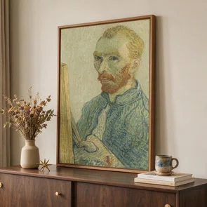 Quadro Em Tela Canvas "Retrato de Vincent van Gogh"