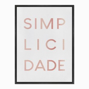 Quadro em Tela Canvas Simplicidade Quadro em Tela Canvas Simplicidade