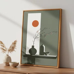 Quadro Em Tela Canvas Sol Nascente Estilo Modern Heritage