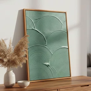 Quadro Em Tela Canvas Textura Abstrata de Arcos Estilo Modern Heritage