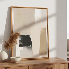 Quadro Em Tela Canvas Textura Abstrata Estilo Modern Heritage