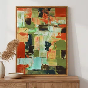 Quadro Em Tela Canvas Textura Pincelada Estilo Modern Heritage