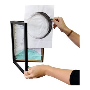 Quadro Expositor Moldura Guarda Desenhos para Folhas A4 - 1,5x2,5 Quadro Expositor Moldura Guarda Desenhos para Folhas A4 - 1,5x2,5