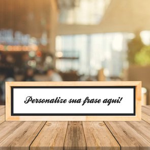 Quadro Mensagem Pesonalizados Quadro Mensagem Pesonalizados