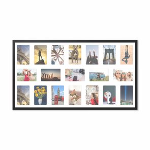 Quadro Painel de Parede para 19 fotos 10x15cm