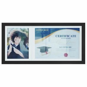 Quadro Painel para Fotos de Formatura Certificado e Diploma com Vidro Quadro Painel para Fotos de Formatura Certificado e Diploma com Vidro