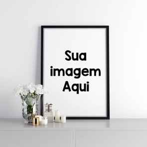 Quadro Decorativo Personalizado Com Moldura Lisa Revestida Quadro Decorativo Personalizado Com Moldura Lisa Revestida