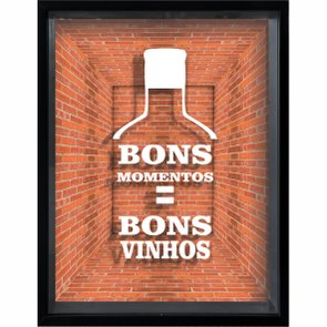 Quadro Porta Rolhas Bons Momentos = Bons Vinhos Quadro Porta Rolhas Bons Momentos = Bons Vinhos