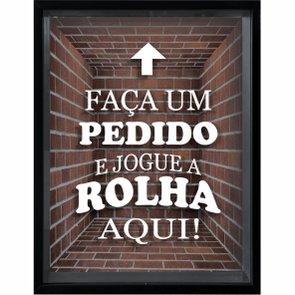 Quadro Porta Rolhas Faça um Pedido e Jogue a Rolha Aqui! Quadro Porta Rolhas Faça um Pedido e Jogue a Rolha Aqui!