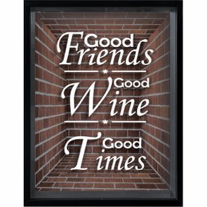 Quadro Porta Rolhas Good Friends Good Wine Good Times Quadro Porta Rolhas Good Friends Good Wine Good Times