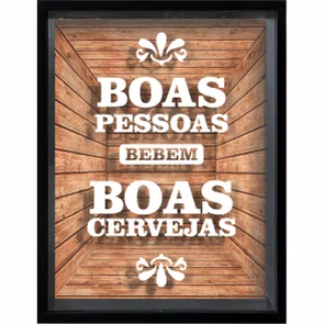 Quadro Porta Tampinhas Boas Pessoas Bebem Boas Cervejas Quadro Porta Tampinhas Boas Pessoas Bebem Boas Cervejas