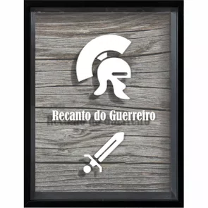 Quadro Porta Tampinhas Recanto do Guerreiro Quadro Porta Tampinhas Recanto do Guerreiro