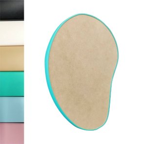 Recorte de Mdf 12mm para Artesanato com Moldura Flexível Perfil U - Organic5 Recorte de Mdf 12mm para Artesanato com Moldura Flexível Perfil U - Organic5