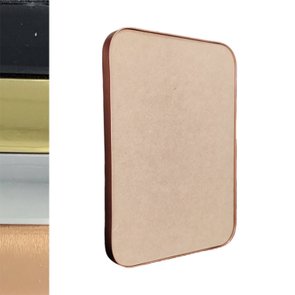 Recorte de Mdf 9mm para Artesanato com Moldura Flexível Plástica - Retângulo Recorte de Mdf 9mm para Artesanato com Moldura Flexível Plástica - Retângulo