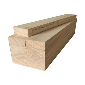 Ripa de Madeira Pinus Natural para Artesanato - 3x1 Ripa de Madeira Pinus Natural para Artesanato - 3x1