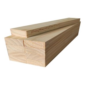 Ripa de Madeira Pinus Natural para Artesanato - 4x1 Ripa de Madeira Pinus Natural para Artesanato - 4x1