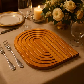 Souplast de Madeira Pinus Multiuso Para Mesa Posta, Jogo Americano e Descanso de Pratos Souplast de Madeira Pinus Multiuso Para Mesa Posta, Jogo Americano e Descanso de Pratos