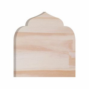 Tábua de Pinus Recortada para Artesanato em Forma de Casinha Tábua de Pinus Recortada para Artesanato em Forma de Casinha