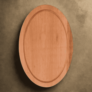 Tábua para Servir Queijo e Frios em Madeira de Eucalipto Maciço - Oval com Óleo Mineral Tábua para Servir Queijo e Frios em Madeira de Eucalipto Maciço - Oval com Óleo Mineral