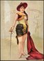 Placa Decorativa Vintage Pin-Up duke Cigarettes Are The Best