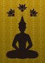 Placa Decorativa Buda Meditando