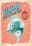 Placa Decorativa Seafood 100% Fresh Fish