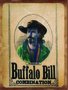 Placa Decorativa Western Buffalo Bill
