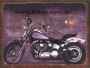 Placa Decorativa Vintage Moto